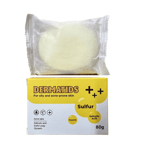 Xà Phòng Dermatids Giúp Làm Sạch Da Ngăn Ngừa Mụn Lưng, Dày Sừng Nang Lông - 80g